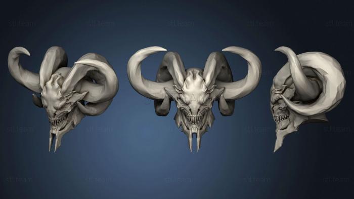 3D model Demon head (STL)
